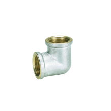 Equal Elbow F/F (I) of Screw Fittings with Brass Yellow, or Nickle-Plated, Polish-Chromed